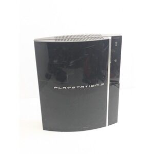 Sony PlayStation 3 Fat PS3 80 GB Black Console  CECHL01  Tested and Working